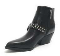Botki damskie - Guess Hermine, Botki damskie, Black, 39 EU, Czarny, 39 EU - miniaturka - grafika 1