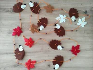 Maskotki i pluszaki - DEKORACJA WIOSENNA ZAWIESZKA JEŻYKI ZAWIESZKA LEŚNA OZDOBA NA DRZWI - miniaturka - grafika 1