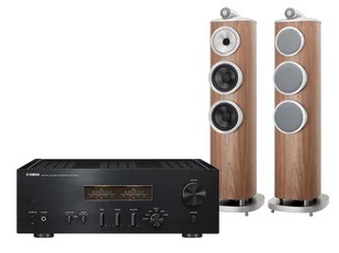 Yamaha A-S1200 (czarny) + 804 D4 (orzech) - Zestawy stereo - miniaturka - grafika 1