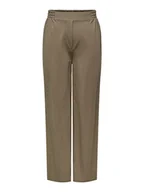 Spodnie damskie - ONLY Spodnie w kolorze khaki - miniaturka - grafika 1