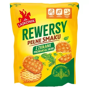 Lajkonik Rewersy Drobne pieczywo z ziołami prowansalskimi 100g - Paluszki - miniaturka - grafika 1