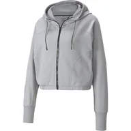 Bluzy damskie - Bluza z kapturem damska Puma MAPF1 szara 53189602-S - miniaturka - grafika 1