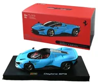 Samochody i pojazdy dla dzieci - Ferrari Daytona SP3 1:43 Bburago SIGNATURE 18-36914 NIEBIESKI MODEL - miniaturka - grafika 1