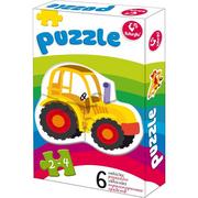 Puzzle - Kukuryku Pojazdy - miniaturka - grafika 1