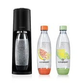 Saturatory - SODASTREAM Terra Czarny + 3 butelki - miniaturka - grafika 1