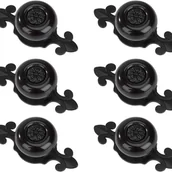 Zawiasy, okucia i inne akcesoria - Okrągła klamka do drzwi, uchwyt retro do szuflady, uchwyt do szuflady ze śrubami, odpowiednia do szafek, biurek, stolików nocnych, regałów, mebli itp - miniaturka - grafika 1