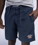 Spodenki męskie - Spodenki kąpielówki LONSDALE HODNET granatowe-XXL - miniaturka - grafika 1