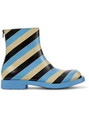 Botki damskie - Camper Skórzane botki ze wzorem - miniaturka - grafika 1