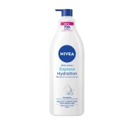 Balsamy i kremy do ciała - NIVEA błyskawicznie nawilżający balsam do ciała z pompką 400 ml - miniaturka - grafika 1