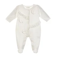 Pajacyki dla niemowląt - Pajac bawełniany Elizabeth, złamana biel 62 - miniaturka - grafika 1