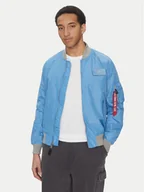 Kurtki męskie - Alpha Industries Kurtka bomber MA-1 TTC Two Tone 126101 Niebieski Regular Fit - miniaturka - grafika 1