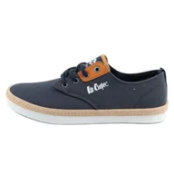 Trampki męskie - Buty Lee Cooper LCW-25-02-3251M trampki męskie granatowe niebieskie - miniaturka - grafika 1
