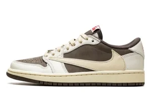Jordan 1 Retro Low OG SP Travis Scott Reverse Mocha 39 - Moda i Uroda OUTLET - miniaturka - grafika 1