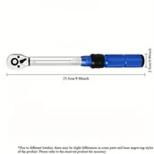 Inne - TEMU 1/4 profesjonalny klucz dynamometryczny 2-24N. m 1 szt. klucz dynamometryczny z regulacją ustawionej wartości obrotowego, narzędzie do naprawy - miniaturka - grafika 1