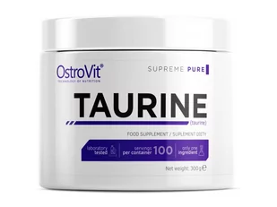 OstroVit Taurine 300g - Aminokwasy - miniaturka - grafika 1