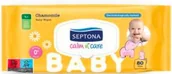 Chusteczki nawilżane - Septona Nawilżane chusteczki z rumiankiem od 1. dnia życia 80 szt. - miniaturka - grafika 1