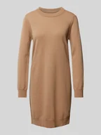 Sukienki - Sukienka wełniana z okrągłym dekoltem model ‘SUPERFINE LAMBSWOOL’ - miniaturka - grafika 1