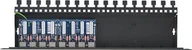 Akcesoria do szaf serwerowych - Triton 8-kanałowy panel zabezpieczający LAN z podwyższoną ochroną przepięciową PoE EWIMAR PTU-58R-PRO/PoE - miniaturka - grafika 1