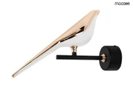 Lampy ścienne - MOOSEE lampa ścienna BIRD złota - miniaturka - grafika 1