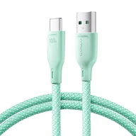 Kable USB - Joyroom kabel Multi-Color Series SA34-AC6 USB-A / USB-C 100W szybki transfer 1m - miniaturka - grafika 1