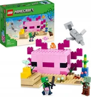 Klocki - Minecraft Lego Dom Aksolotla Zestaw Lego Różne Figurki Prezent Dla Dzieci - miniaturka - grafika 1