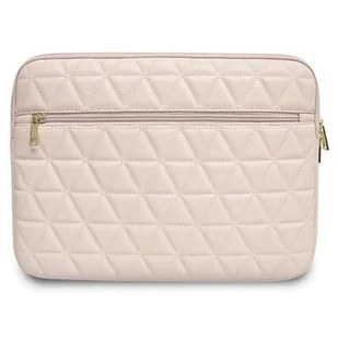 Guess Quilted Computer Sleeve Etui na notebooka 13" różowy) 10_17884 - Torby na laptopy - miniaturka - grafika 1