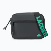 Torby męskie - Saszetka męska Lacoste NH4798TX jacquard webbing noir WYSYŁKA W 24H 30 DNI NA ZWROT - miniaturka - grafika 1