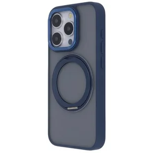 Etui TECTO SHIELD Secure Spinning Mag do Apple iPhone 15 Pro Granatowy - Etui i futerały do telefonów - miniaturka - grafika 1