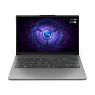 Lenovo LOQ 15IAX9E Intel® Core™ i5 i5-12450HX (15.6") Full HD 16 GB DDR5-SDRAM 512 GB SSD NVIDIA GeForce RTX 4050 Wi-Fi 6 (802.11ax) Windows 11 Home Niemiecki Szary - Laptopy - miniaturka - grafika 1