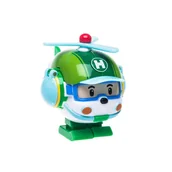 Figurki dla dzieci - Silverlit Robocar Poli helikopter ratunkowy Helly, zielony, SL83169 - miniaturka - grafika 1