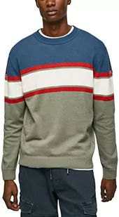Pepe Jeans Sweter męski Pio, Zielony (casting), XS - Swetry męskie - miniaturka - grafika 1