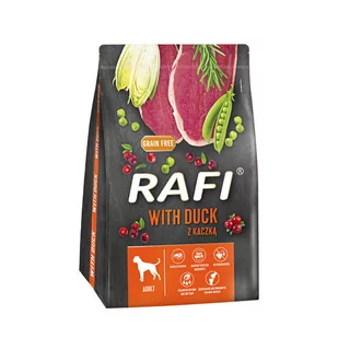 DOLINA NOTECI Rafi karma sucha dla psa z kaczką 3kg - Sucha karma dla psów - miniaturka - grafika 1