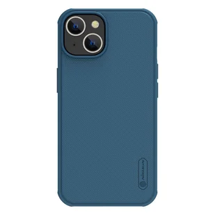 Nillkin Super Frosted Shield Pro etui iPhone 14 Plus pokrowiec na tył plecki niebieski - Etui i futerały do telefonów - miniaturka - grafika 1
