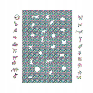 PUZZLE IMPOSSIBLE Flamingi 480 ELEMENTÓW puzzle drewniane - Puzzle - miniaturka - grafika 1