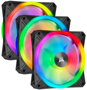 Corsair QL120 RGB 120mm Triple Fan Kit RGB CO-9050098-WW CO-9050098-WW - Chłodzenie procesora - miniaturka - grafika 3