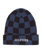 Czapki dla dzieci - Tommy Hilfiger Czapka AU0AU01932 Niebieski - miniaturka - grafika 1