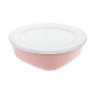 Pojemniki kuchenne - Koziol Pojemnik Connect Organic 1,3 l różowy z pokrywką 3275295 - miniaturka - grafika 1