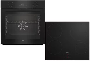 Piekarnik do zabudowy Beko BBSE17300B Zestaw do zabudowy - Piekarniki do zabudowy - miniaturka - grafika 1