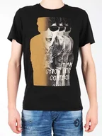 Koszulki męskie - T-shirt Lee Photo Tee Black L60BAI01 - miniaturka - grafika 1