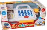 Zabawy w naśladowanie dorosłych - Zabawka kasa sklepowa na baterie ze skanerem 8412 - miniaturka - grafika 1