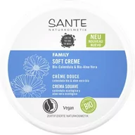 Balsamy i kremy do ciała - Sante, Łagodny Krem Dla Całej Rodziny Z Organicznym Nagietkiem I Aloesem, 150ml - miniaturka - grafika 1