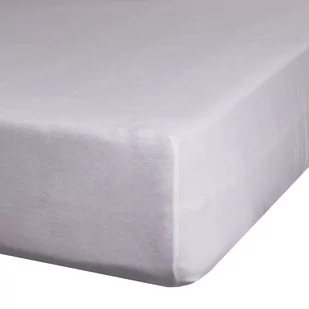 Wysokie prześcieradło 120x200+25cm bawełna jersey srebrne Eurofirany - Prześcieradła - miniaturka - grafika 1