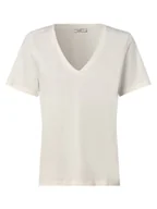 Koszulki i topy damskie - Marc O'Polo Denim - T-shirt damski, biały - miniaturka - grafika 1