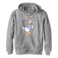 Bluzy dla chłopców - Disney Chłopięca bluza z kapturem Daisy Duck, sportowa bluza z kapturem, rozmiar M, Sportowa wrzosowa, M - miniaturka - grafika 1
