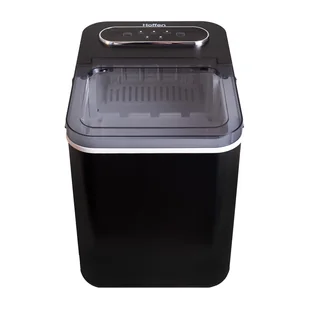 Kostkarka do lodu Hoffen, 170 W, 1,4 l, czarna - Kostkarki do lodu - miniaturka - grafika 1