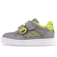 Buty dla dziewczynek - Buty Kappa Pio M 280023M-1633 - szare - miniaturka - grafika 1