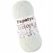 Pasmanteria - Włóczka PAPATYA Ecological Bawełniana BAWEŁNA 100% 100g / 300m ECRU 305 - miniaturka - grafika 1