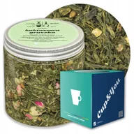 Herbata - Herbata zielona KAKTUSOWA GRUSZKA o smaku kaktusa i soczystej gruszki - herbata liściasta sypana mieszanka napar susz - gotowa na prezent upominek - miniaturka - grafika 1