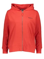 Bluzy damskie - Pepe Jeans Bluza w kolorze czerwonym - miniaturka - grafika 1