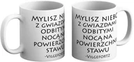 Gadżety dla niej i dla niego - Kubek Wiedźmin - Mylisz niebo z gwiazdami odbitymi nocą na powierzchni stawu -Vilgefortz - miniaturka - grafika 1
